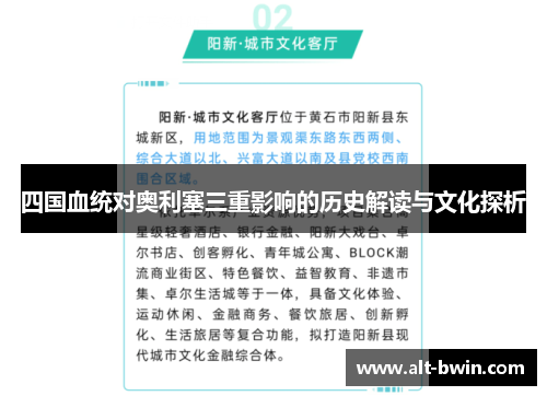 四国血统对奥利塞三重影响的历史解读与文化探析